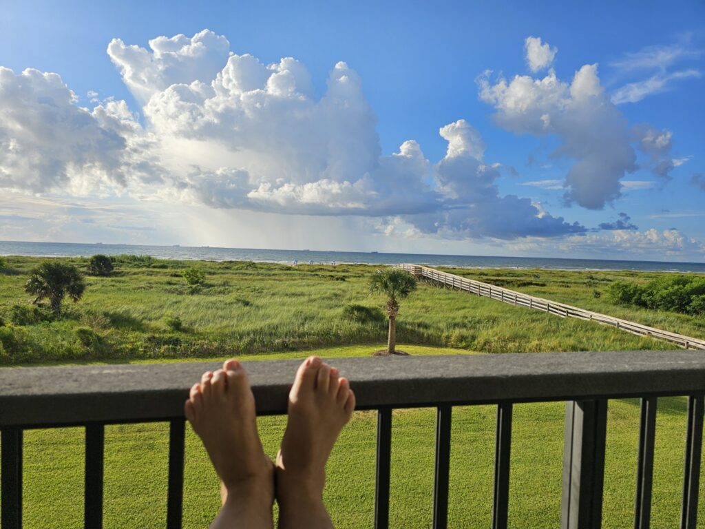 East Beach in Galveston Texas