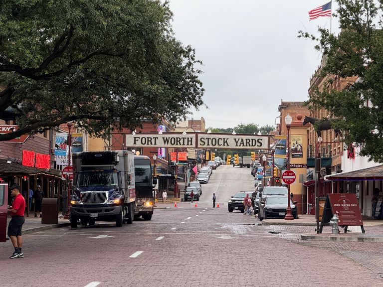 Historic Fort Worth Stockyards in Fort Worth, Texas